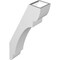 Ekena Millwork 4-in. W x 10-in. D x 22-in. H Olympic Architectural Grade PVC Knee Brace BRCP04X10X22OLY - alternate 3